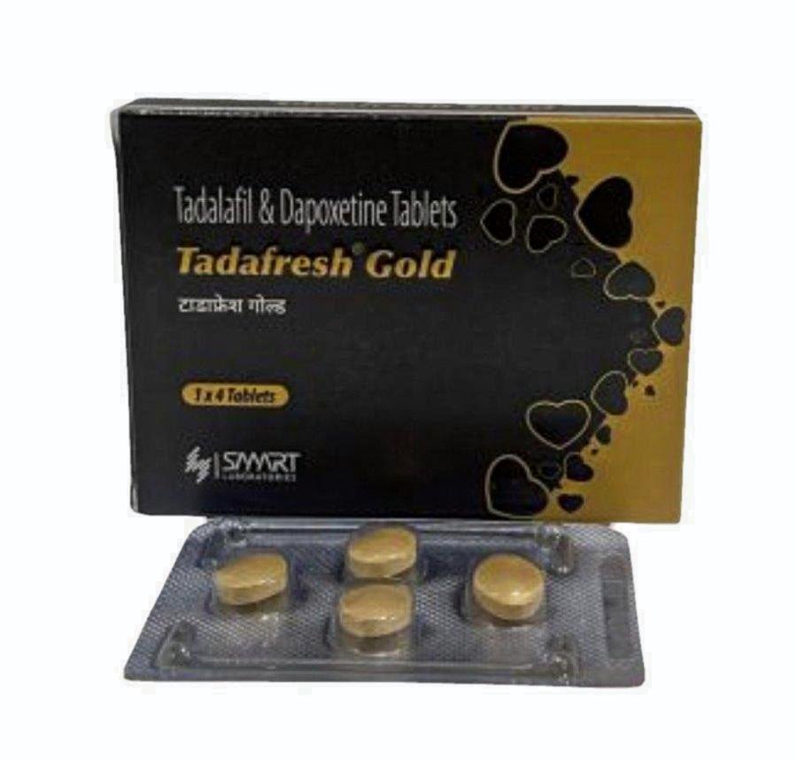 TADAFRESH GOLD TABLET (TADALAFIL & DAPOXETINE  20 PILLS)
