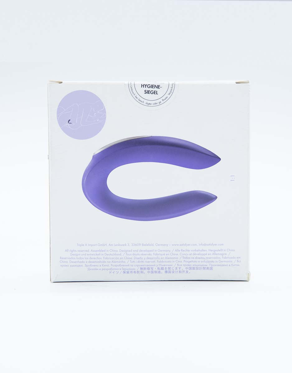 Satisfyer Partner USB Rechargeable Vibrator For Couples