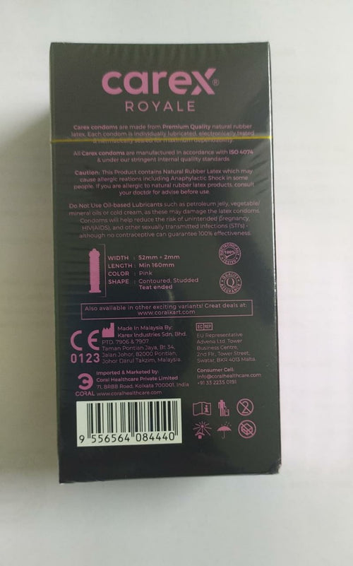 CAREX ROYALE STUD CONDOM FOR MEN