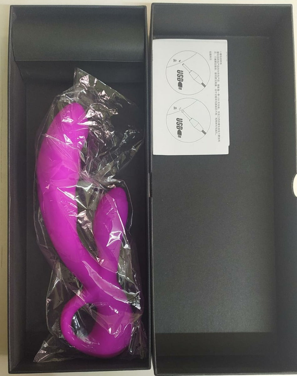 SK 7 Speed USB Rechargeable Clitoris Stimulator Rabbit Vibrator