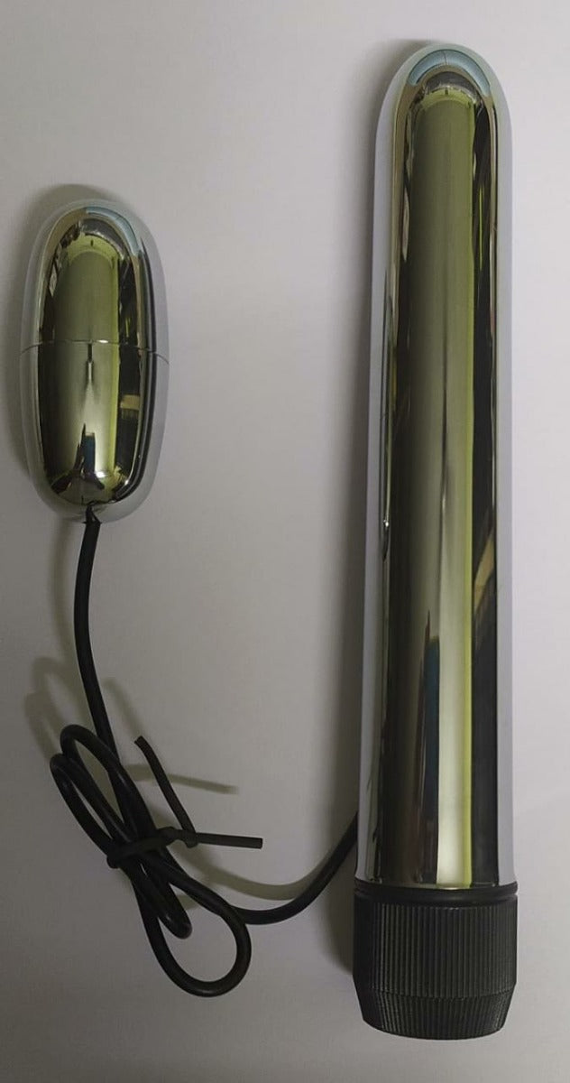 SK Metal Stainless Steel and Plug Vibrator