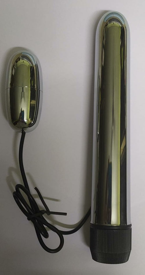SK Metal Stainless Steel and Plug Vibrator