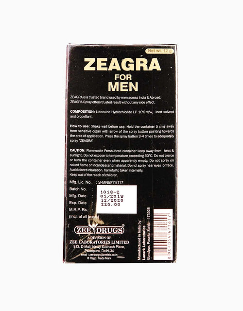 Zeagra Long Lasting Delay Spray