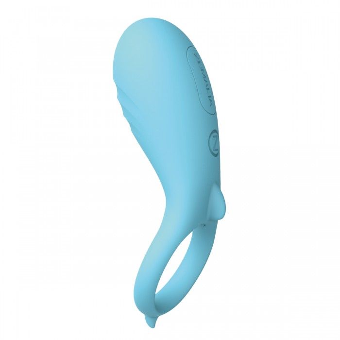 ZEMALIA Azure Shark Powerful Vibrating Cock Ring